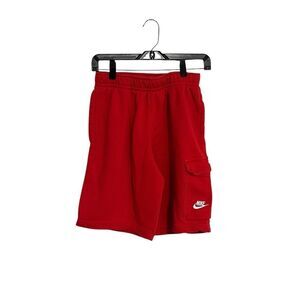 Nike Men's Fleece Cargo Shorts XS Small Basketball Shorts Hoops Sweat shorts